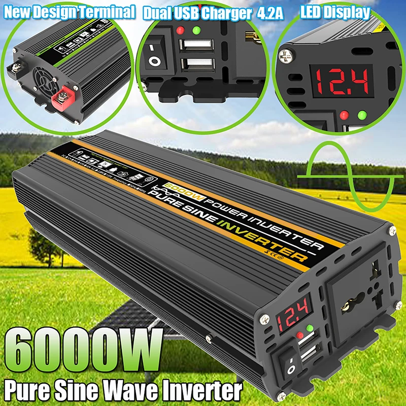 محول طاقة ذكي بتيار متردد نقي  - مراجعة Ac Outdoor Power وسعره