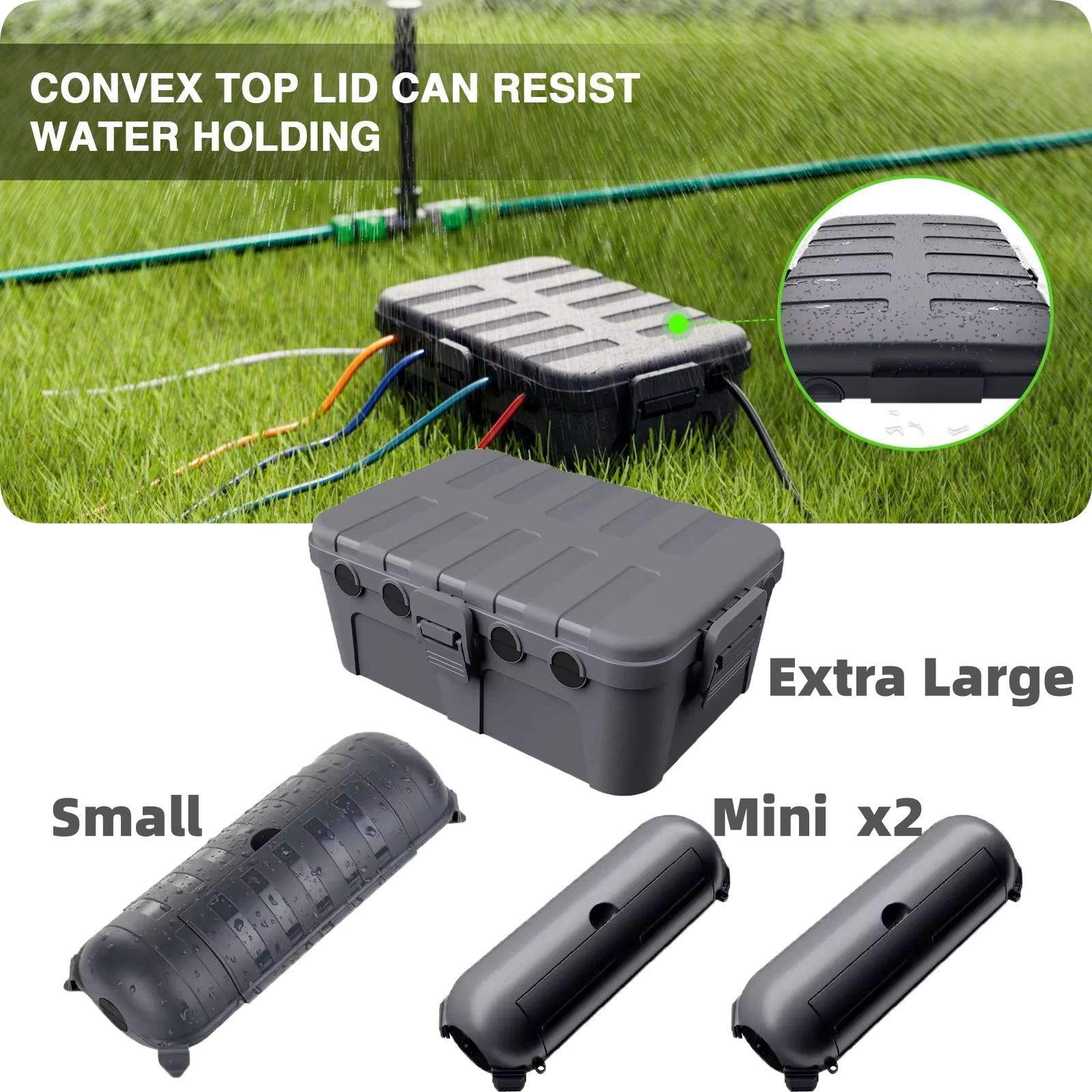 صندوق كهربائي خارجي كبير مقاوم - مراجعة Outdoor Power Strip Weatherproof وسعره