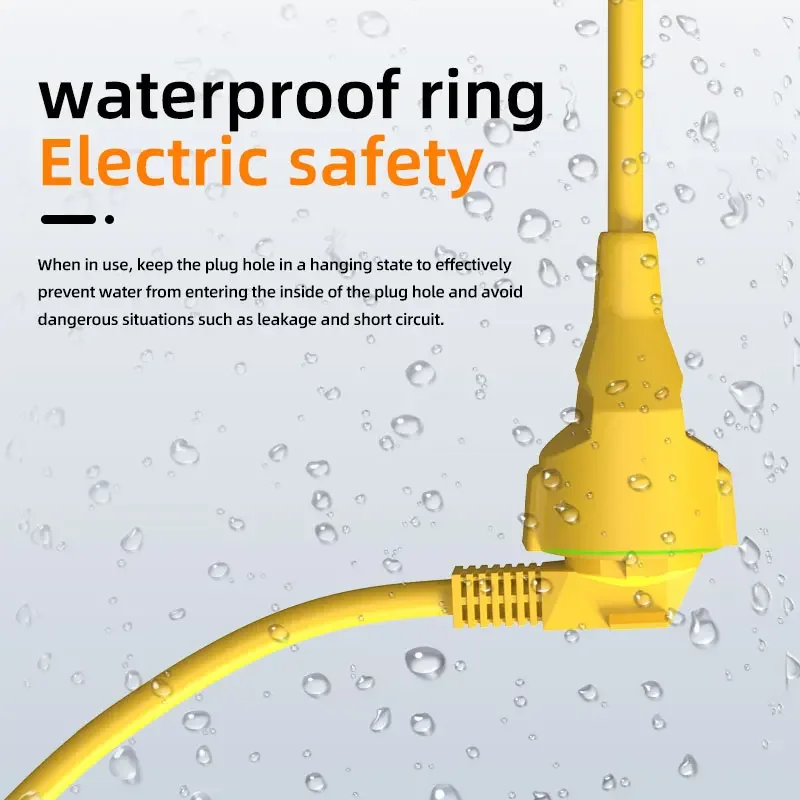 شريط طاقة 4 كيلو واط 16 أمبير  - مراجعة Outdoor Power Strip Weatherproof وسعره