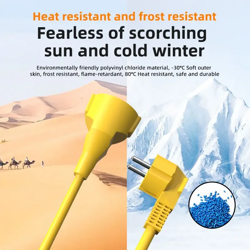 شريط طاقة 4 كيلو واط 16 أمبير  - مراجعة Outdoor Power Strip Weatherproof وسعره