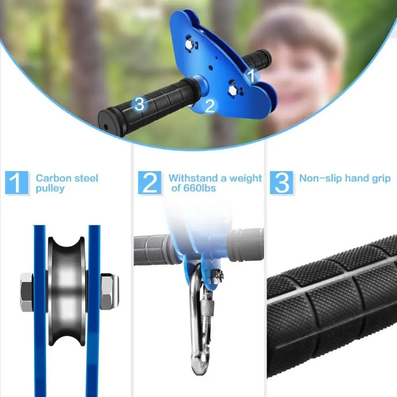مجموعة زيب لاين خارجية للحدائق - مراجعة Outdoor Power Tool Kit وسعره